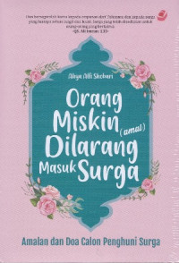 Image of Orang Miskin (amal) Dilarang Masuk Surga